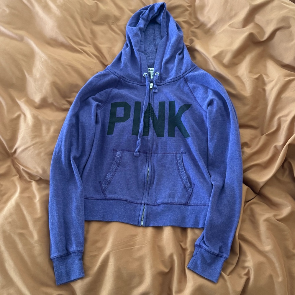 Victoria’s Secret PINK Zip Up Hoodie size S